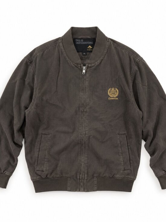 Emerica. Other - Emerica This Is Skateboarding Brown Bomber Jacket Men’s XL Y2K Skate